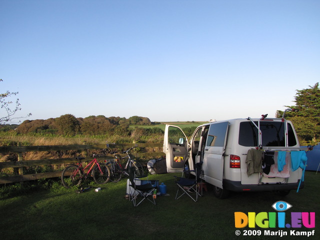 SX08972 Ralph the VW T5 campervan at Wheal Rodney Holiday Park